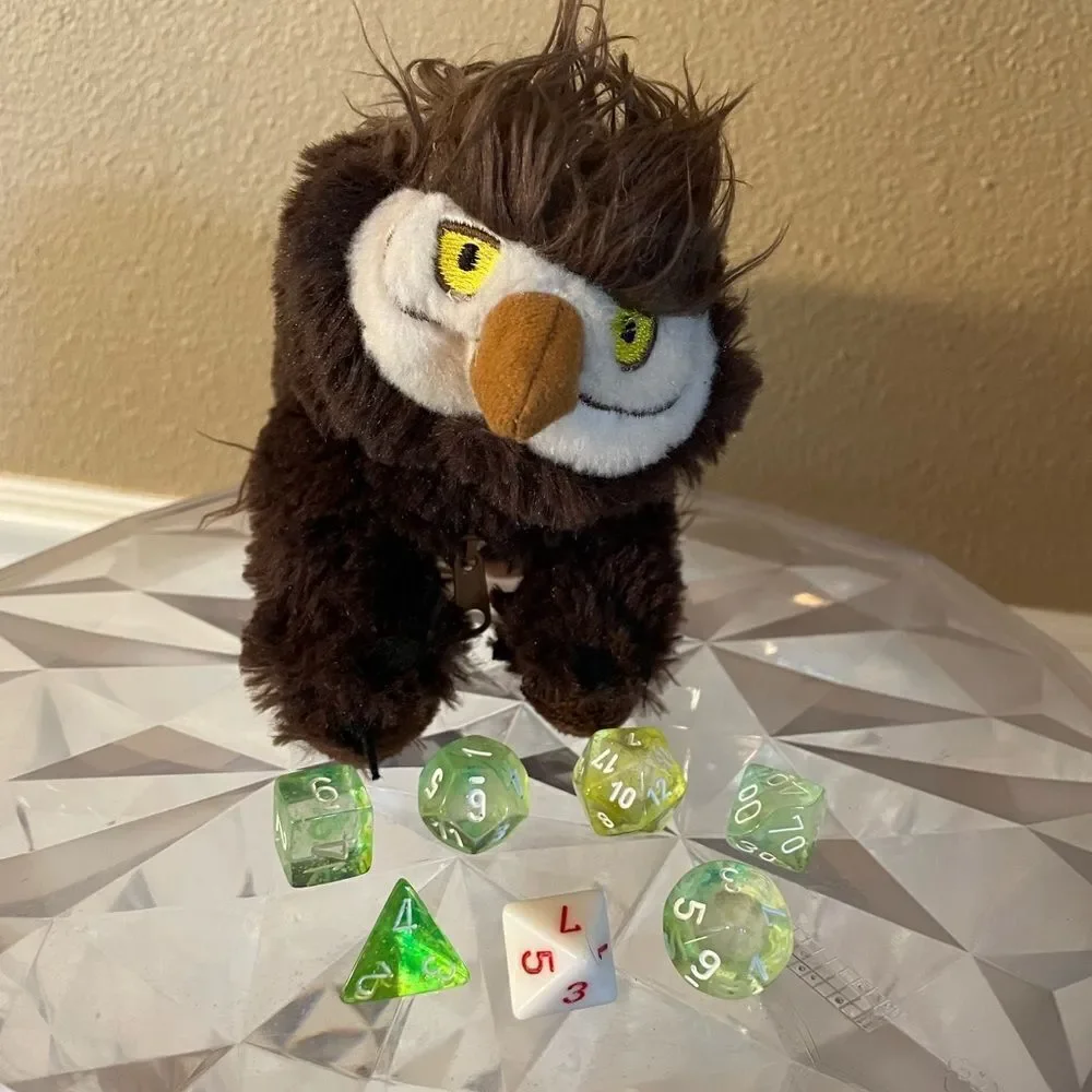 Dungeons and Dragons OwlBear with Dice
